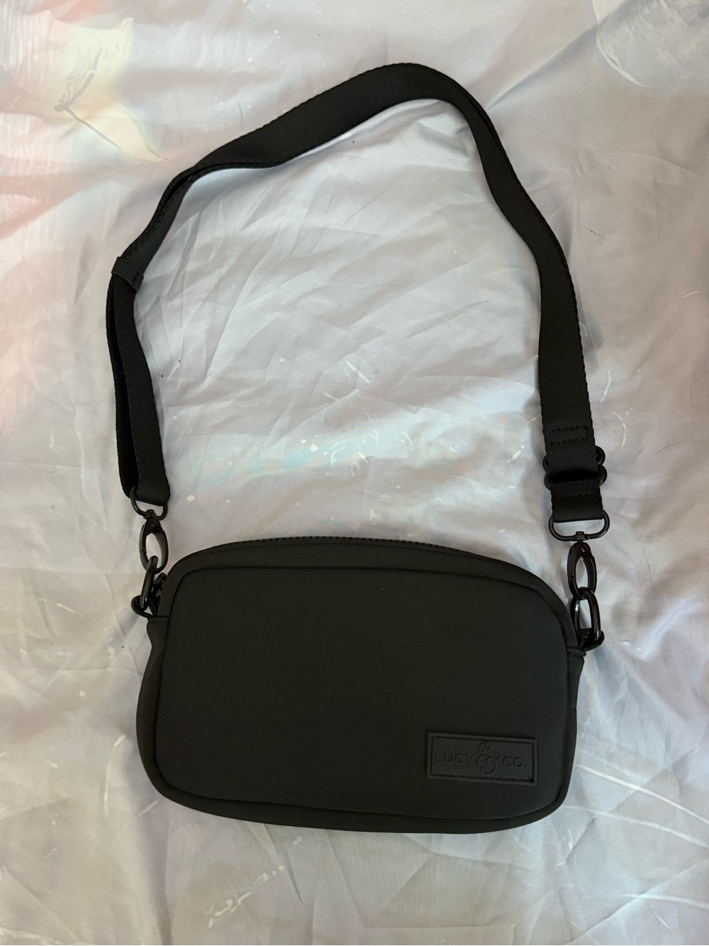 Minimal Black Mini Crossbody Bag - Lucy co.